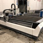 مکینیکل سی این سی فائبر لیزر کاٹنے والی مشین گیند سکرو ٹرانسمیشن کے ساتھ۔