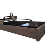 پلیٹ / ٹیوب دھات فائبر لیزر کاٹنے کی مشین واحد کام کرنے کی میز