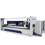 صنعتی دھات پائپ لیزر کاٹنے کی مشین بجلی سے چلنے والی دراج طرز ٹرے۔