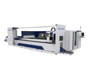 صنعتی دھات پائپ لیزر کاٹنے کی مشین بجلی سے چلنے والی دراج طرز ٹرے۔